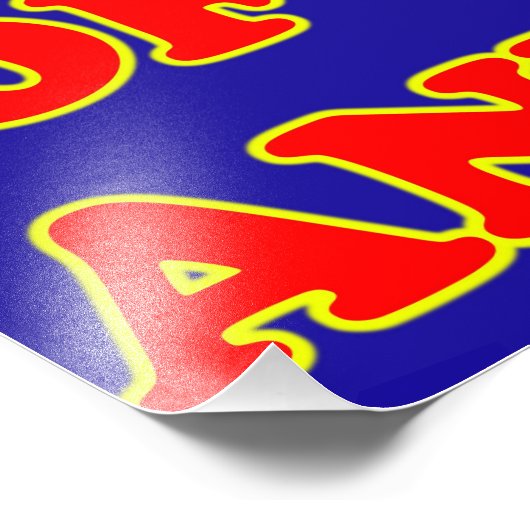 私たちの信仰と希望のハート：イエスという名前！ フォトプリント            (角)