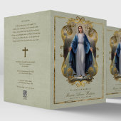 私たちの優雅な葬儀プログラムの女性 カード