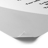 私たちの先生の詩のポスタ親愛ーHAMbyWGへのコード ポスター (角)