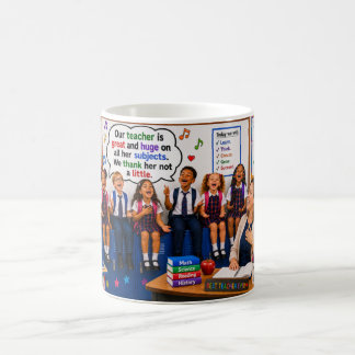 私たちの先生は最高です コーヒーマグカップ