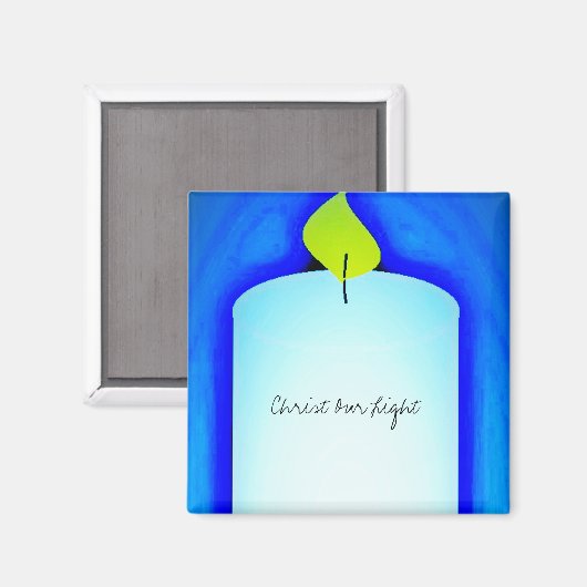 私たちの光をキリスト マグネット (正面/裏面)