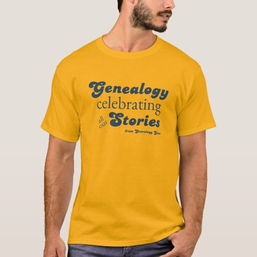 私たちの全ての物語を祝おう Tシャツ (正面)