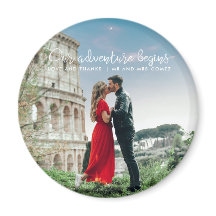 私たちの冒険が始まる写真ありがとう結婚。