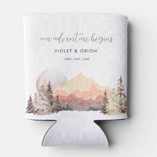 私たちの冒険が始まる結婚式の引き出物クーラーボックス 缶クーラー (裏面)