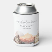 私たちの冒険が始まる結婚式の引き出物クーラーボックス 缶クーラー (缶裏面)