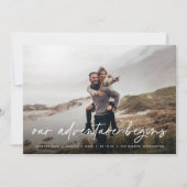 私たちの冒険が始まる | フルフォト セーブザデート (正面)