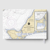 私たちの冒険が始まる⚓️マーサのブドウ園航海の ゲストブック (裏面)