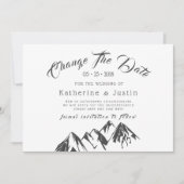 私たちの冒険が始ま⎥る日付の写真カード (正面)