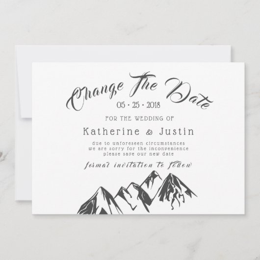 私たちの冒険が始ま⎥る日付の写真カード (正面)