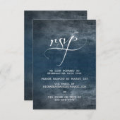 私たちの冒険が結婚式のRSVPカードを始める 招待状 (正面/裏面)