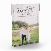 私たちの冒険が開始スクリプト写真の日付を保存 フォトブロック (左)