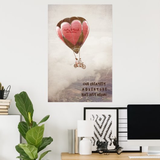 私たちの冒険は始まったばかりだ ポスター (ホームオフィス)