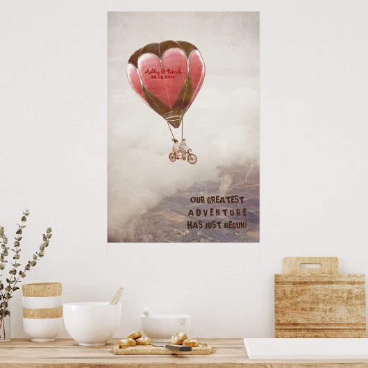 私たちの冒険は始まったばかりだ ポスター (キッチン)