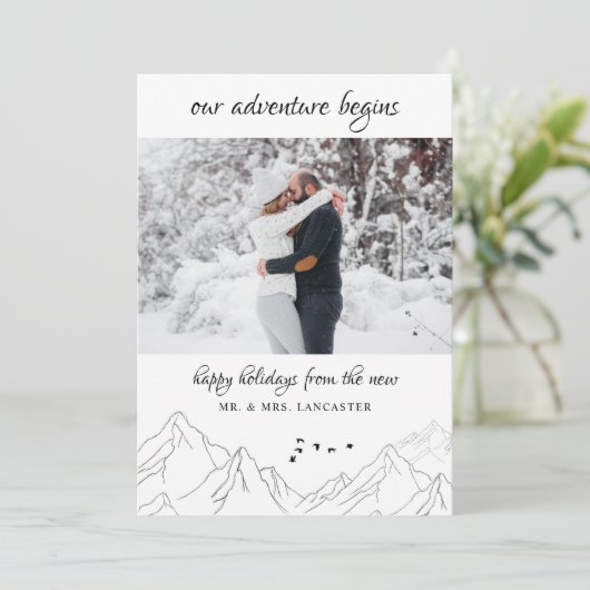 私たちの冒険は新しい写真を始める シーズンカード (スタンド正面)