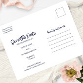 私たちの冒険は日付3の写真を保存して開始 ポストカード