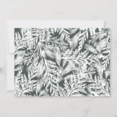 私たちの初めてのクリスマスが新しくクリスマスカードを買いました シーズンカード (裏面)