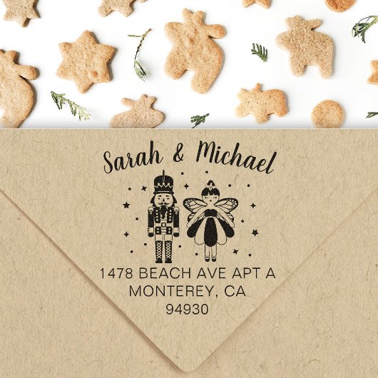 私たちの初めてのクリスマスくるみ割りプリンセス妖精 セルフインキングスタンプ