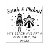 私たちの初めてのクリスマスくるみ割りプリンセス妖精 セルフインキングスタンプ (デザイン)