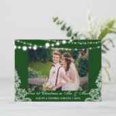 私たちの初めてのクリスマスさんミセス・フォト・カードG シーズンカード (スタンド正面)