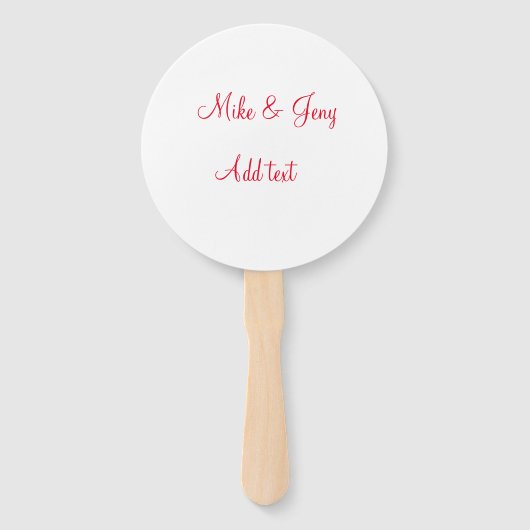 私たちの初めてのクリスマスはカップル名の文字メッセージを追加 ハンドファン (正面)