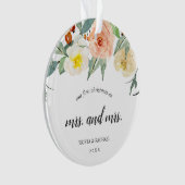 私たちの初めてのクリスマスはミセス・アンド・ミセス・フォト・レズビアン オーナメント (正面)