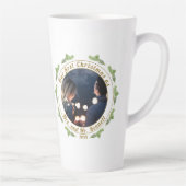 私たちの初めてのクリスマスはミセスMr.スクリプト写真 カフェラテマグ (右)