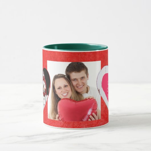 私たちの初めてのクリスマスは一緒にコーヒーマグ マグカップ (中央)