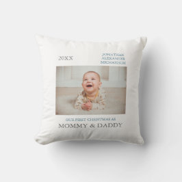 私たちの初めてのクリスマスは両親 クッション