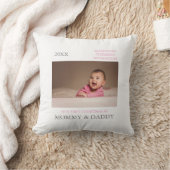 私たちの初めてのクリスマスは両親 クッション (ブランケット)