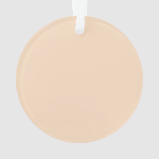 私たちの初めてのクリスマスは完璧な梨のカップル オーナメント (裏面)