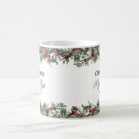 私たちの初めてのクリスマスは形見さん&ミセス コーヒーマグカップ (中央)