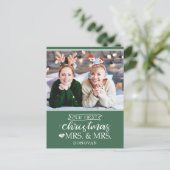私たちの初めてのクリスマスは新婚の夫人として シーズンポストカード (スタンド正面)