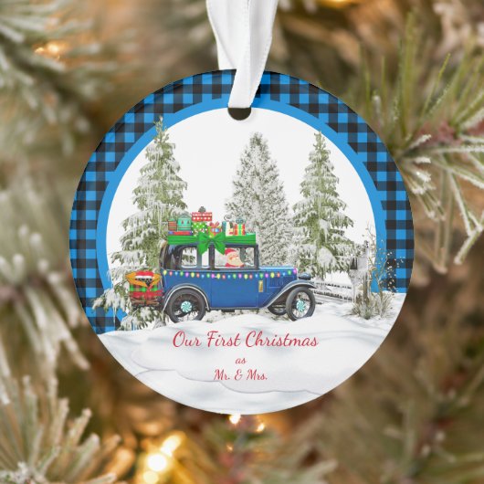 私たちの初めてのクリスマスはMr.そしてミセス オーナメント (ツリー)