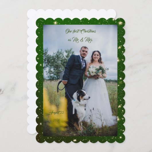 私たちの初めてのクリスマスはMr.ミセス (正面/裏面)