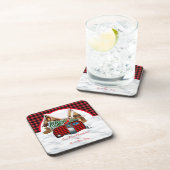 私たちの初めてのクリスマスはMr.ミセス・オーナメント コースター (右側)