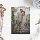 私たちの初めてのクリスマスはMr.ミセス・フォト・ホリデイ シーズンカード