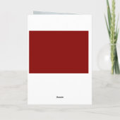 私たちの初めてのクリスマスはMr.&ミセス |新着写真 シーズンカード (裏面)