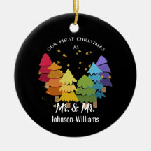 私たちの初めてのクリスマスはMr.レインボーツリーズさん