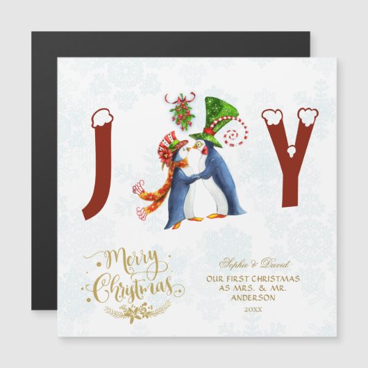 私たちの初めてのクリスマスはMr.可愛いペンギン夫人 (正面/裏面)