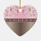 私たちの初めてのクリスマスキープサケオーナメント セラミックオーナメント (裏面)