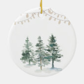 私たちの初めてのクリスマスズトゥーズパインツリーオーナメント セラミックオーナメント (裏面)