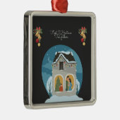 私たちの初めてのクリスマスズトゥームファミリーホリデー メタルオーナメント (右)