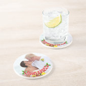 私たちの初めてのクリスマスフォトカップルCoaster コースター (側面)