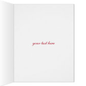 私たちの初めてのクリスマスフローラスノーフレーク結婚写真 (内側(右))