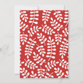 私たちの初めてのクリスマスホリデーフォトカード シーズンカード (裏面)