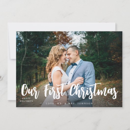 私たちの初めてのクリスマスミニマルH写真 (正面)