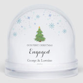 私たちの初めてのクリスマス婚約したキープサクスノーフレーク (正面)