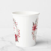 私たちの初めてのクリスマス婚約したリース 紙コップ (右)