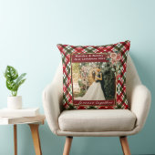 私たちの初めてのクリスマス新婚写真 クッション (椅子)