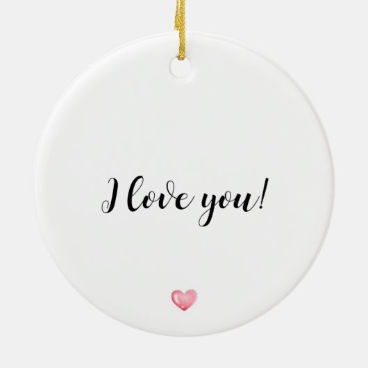 私たちの初めてのクリスマス結婚したオーナメントミスター&ミセスハート セラミックオーナメント (裏面)